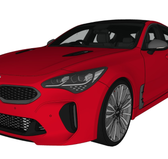 超精细汽车模型 起亚 Kia Stinger